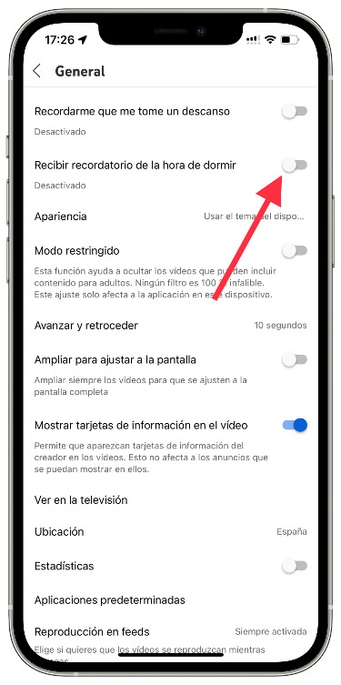recordatorio de dormir 1