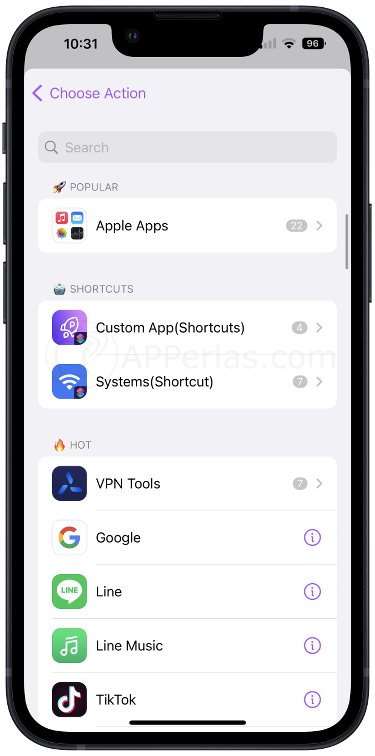 v Elige la app que quieras poner como Widget