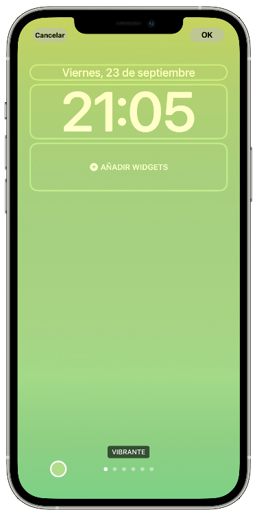 Widgets personalizar la pantalla de bloqueo 2