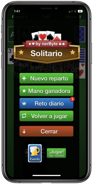 Jugar al Solitario en iPhone Jugar al Solitario en iPhone
