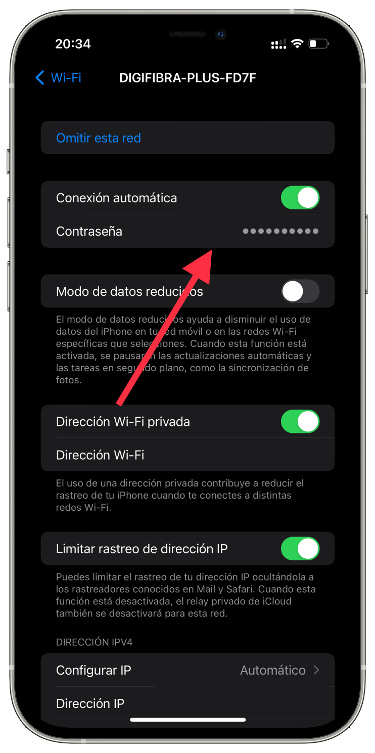Contraseña ver las contraseñas wifi 1