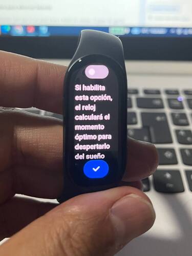 Alarma inteligente Mi Band 7 Alarma inteligente Mi Band 7