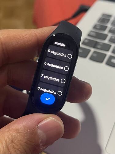Duración de pantalla encendecia en Mi Band 7 Duración de pantalla encendecia en Mi Band 7