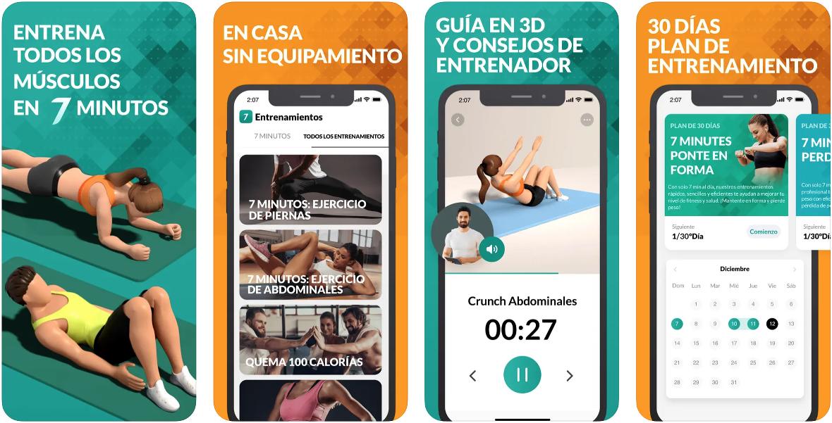 Entrenamiento de 7 minutos Entrenamiento de 7 minutos