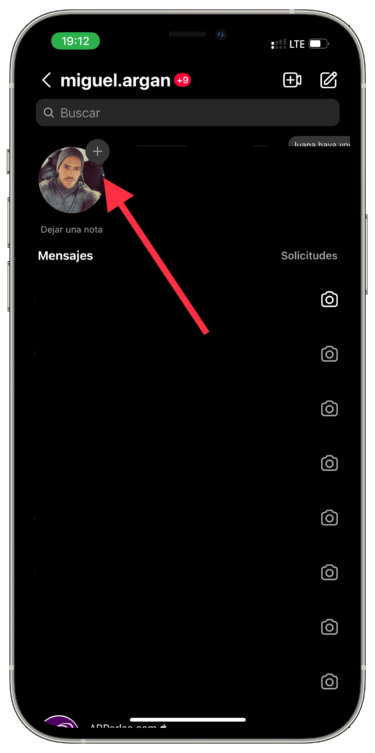 Crear notas de Instagram 1
