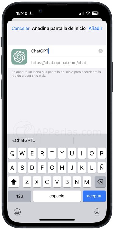 Configurando la app de ChatGPT Configurando la app de ChatGPT