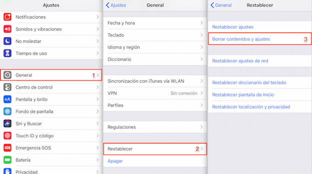 Restaurar iPad sin contraseña ID Apple en Ajustes Restaurar iPad sin contraseña ID Apple en Ajustes