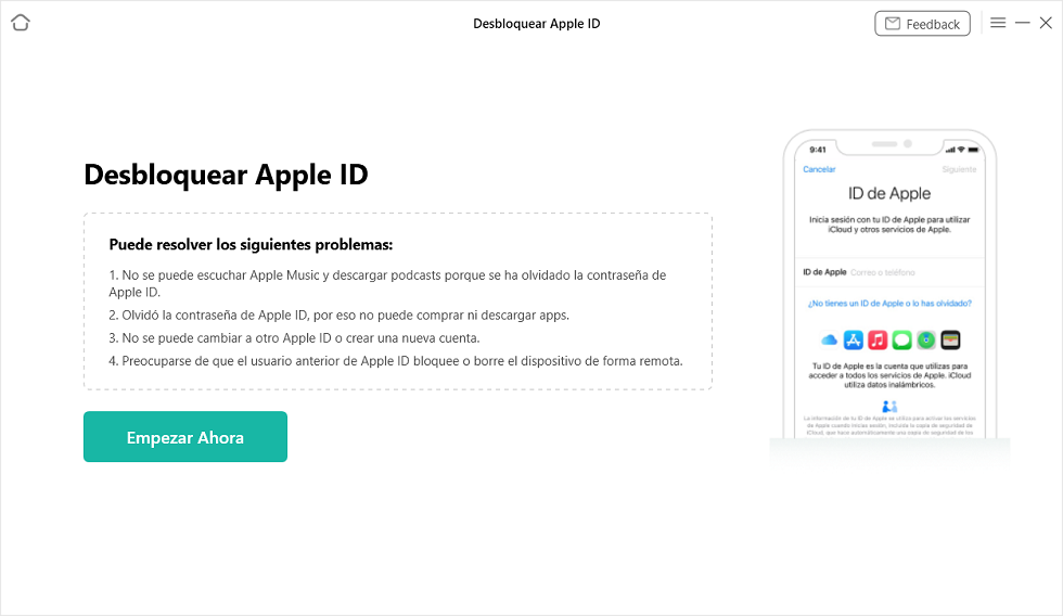 Restaurar iPad sin contraseña ID Apple - paso 2 Restaurar iPad sin contraseña ID Apple - paso 2