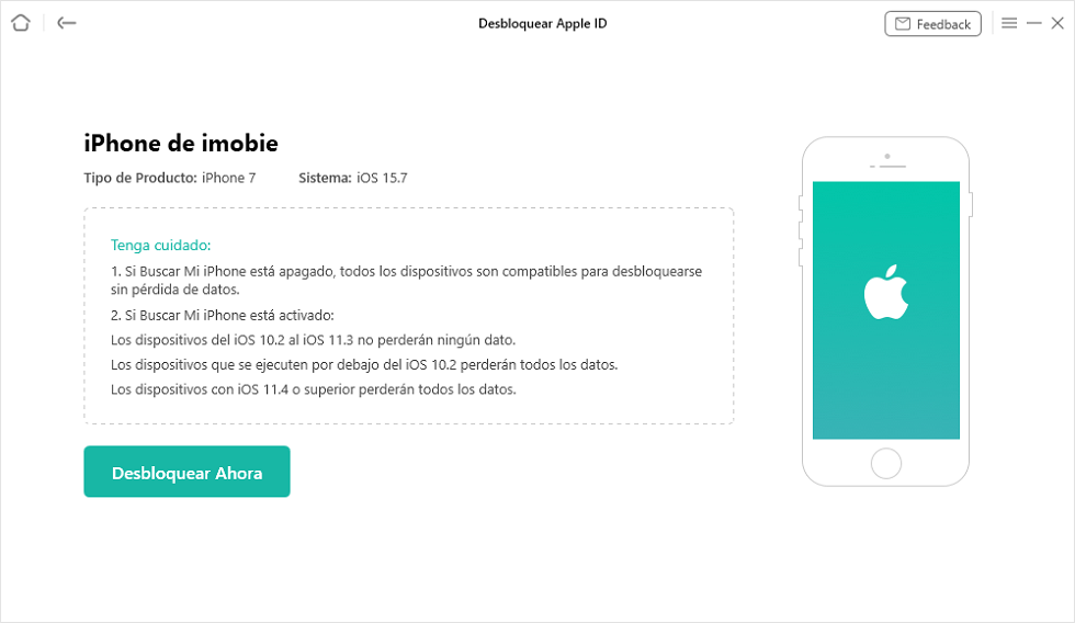 Restaurar iPad sin contraseña ID Apple - paso 3 Restaurar iPad sin contraseña ID Apple - paso 3