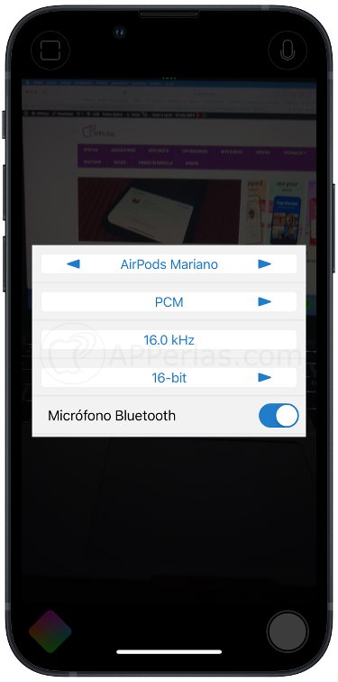 Configura los Airpods como micrófono Configura los Airpods como micrófono