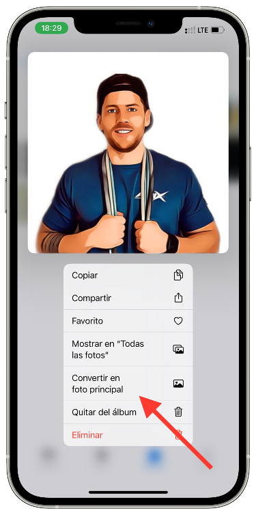 Convertir portada de un álbum 1