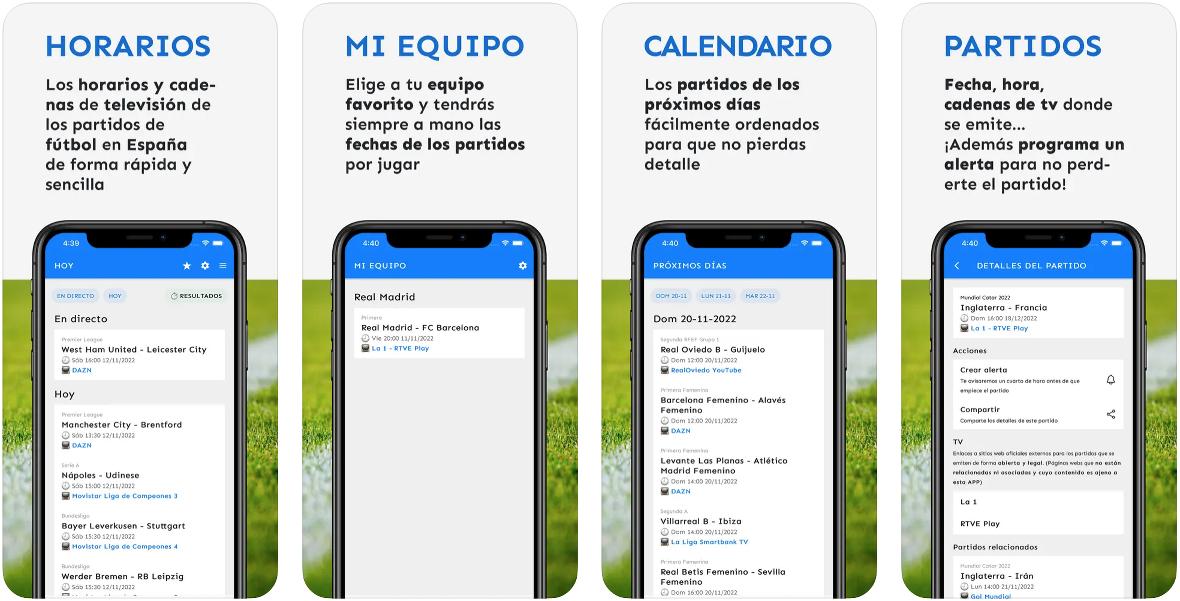 Interfaz de la aplicación Interfaz de la aplicación
