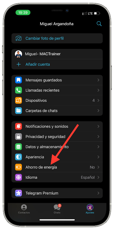 batería en Telegram 1