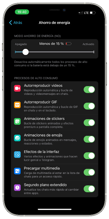 Batería batería en Telegram 2