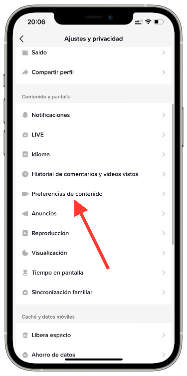 Privacidad vídeos inapropiados en TikTok 1