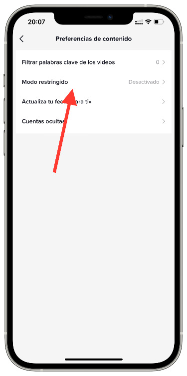 Restringido vídeos inapropiados en TikTok 2