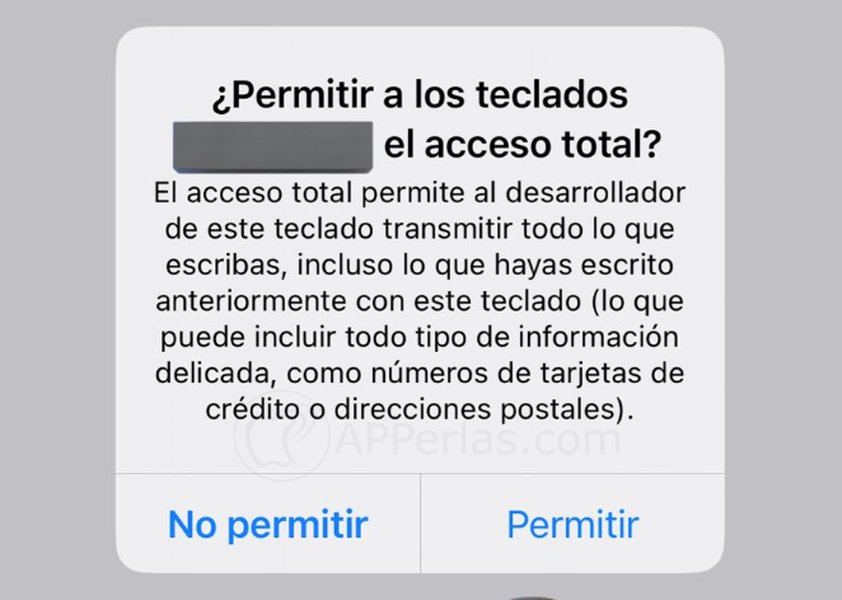 Aviso al usar teclados de terceros en iPhone y iPad Aviso al usar teclados de terceros en iPhone y iPad