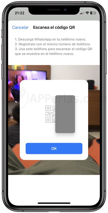 Escanear QR en nuevo iPone Escanear QR en nuevo iPone