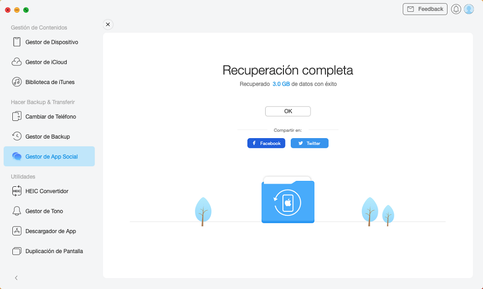 Recuperación AnyTrans Recuperación AnyTrans
