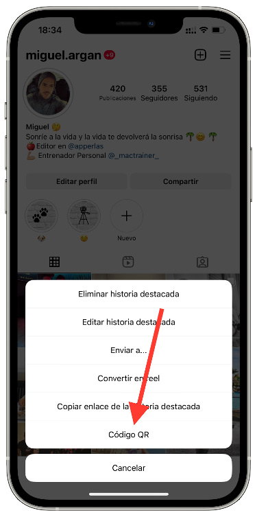 QR QR de las historias 1