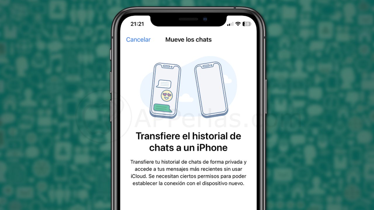 Transferir chats de WhatsApp de iPhone a iPhone sin iCloud Transferir chats de WhatsApp de iPhone a iPhone sin iCloud
