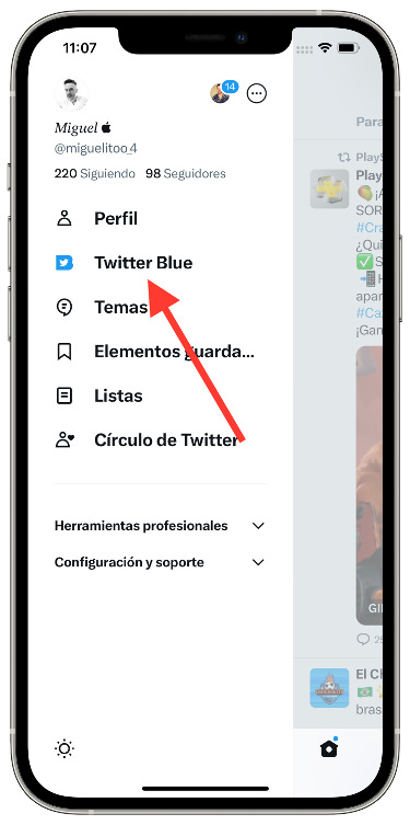 verificación en Twitter 1