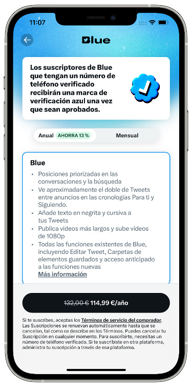 verificación en Twitter 2