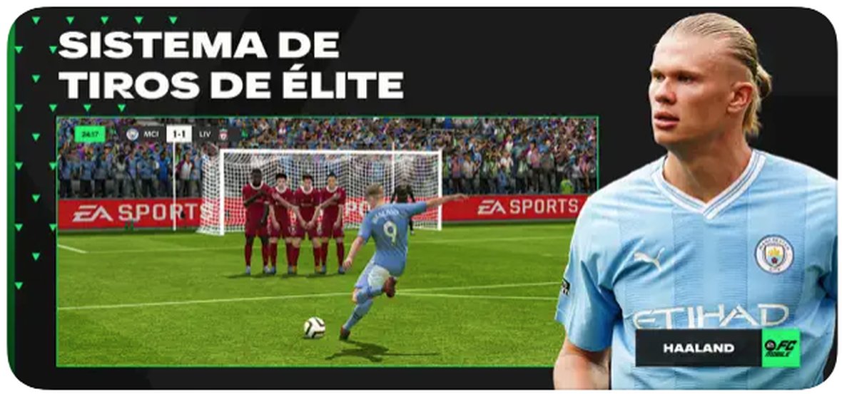 Sistema de tiros de élite en EA Sports FC mobile 24 Sistema de tiros de élite en EA Sports FC mobile 24