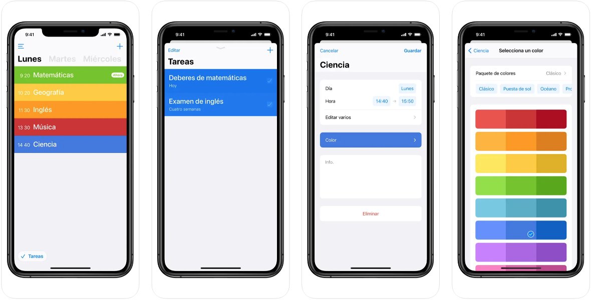 Interfaz de Horario de Clases Interfaz de Horario de Clases