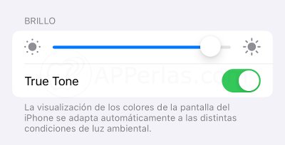 Activar o desactivar True Tone Activar o desactivar True Tone