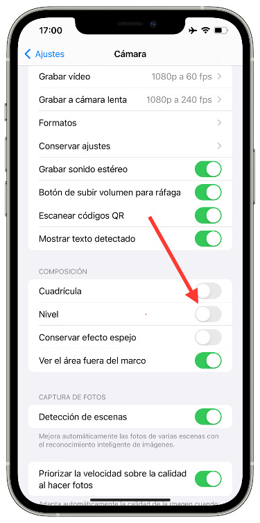 Activar fotos del iPhone 1