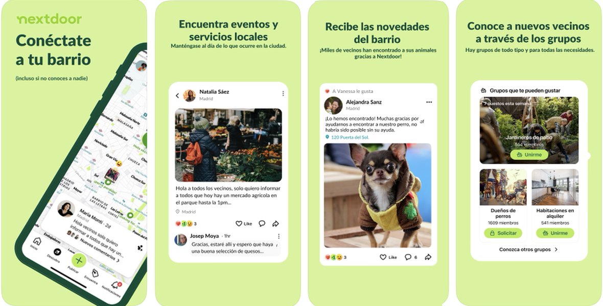 App Nextdoor para iPhone y iPad