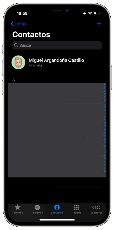 eliminar contactos 1
