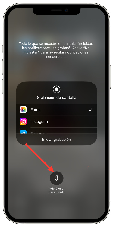 Activar pantalla del iPhone y tu voz 1