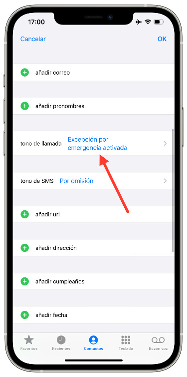 notificaciones de emergencia