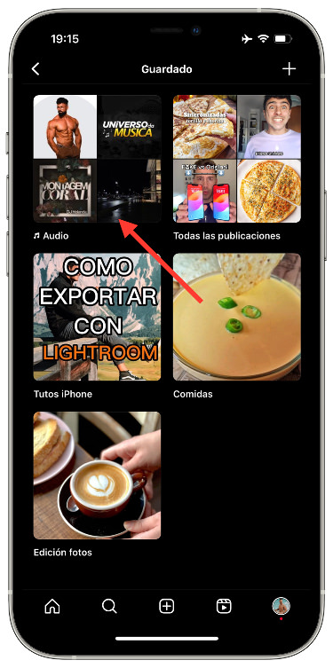 audios guardados audios guardados