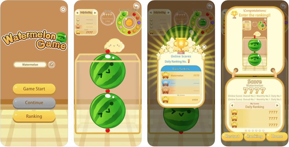 Versión japonesa del juego de la sandía Versión japonesa del juego de la sandía