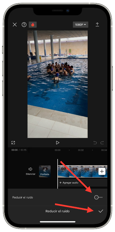 Activar ruido de un vídeo 1