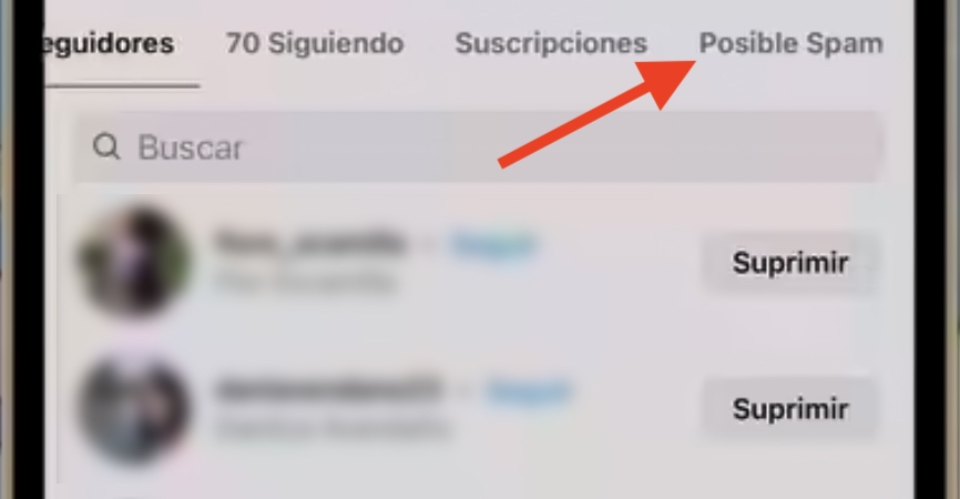 Posible Spam en Instagram. Seguidores fantasma Posible Spam en Instagram. Seguidores fantasma