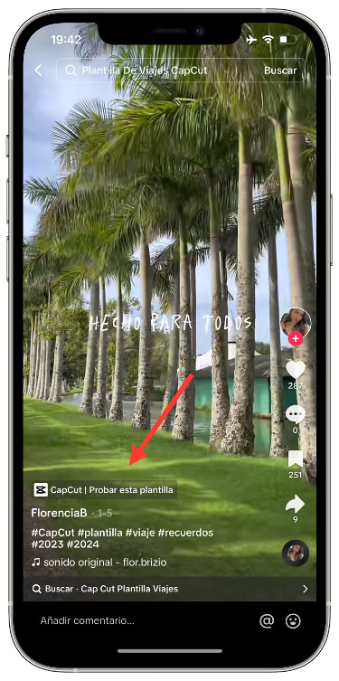CapCut plantillas de TikTok 1