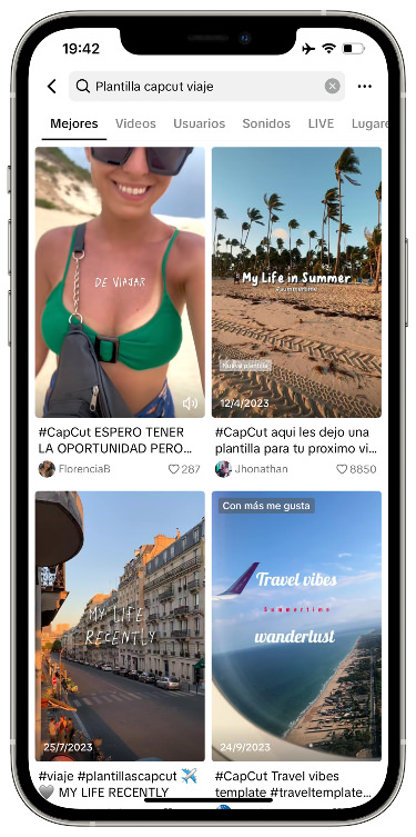 plantillas de TikTok plantillas de TikTok