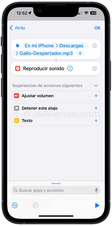 Configuración de la automatización Configuración de la automatización
