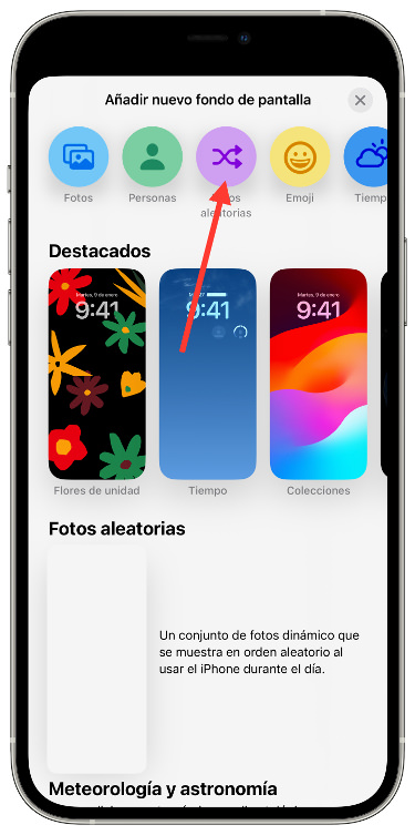 Aleatorio fondo de pantalla distinto 1