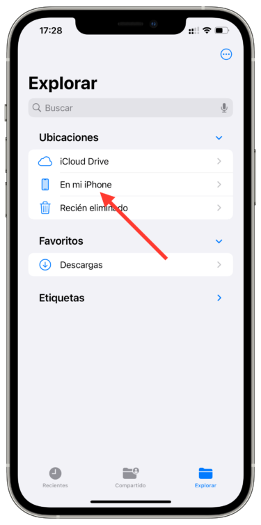iCloud archivos locales a Spotify 1