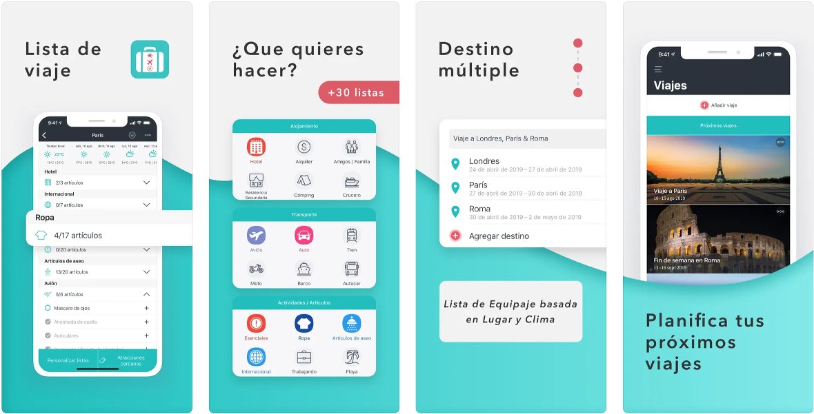 App para hacer la maleta sin olvidar nada App para hacer la maleta sin olvidar nada