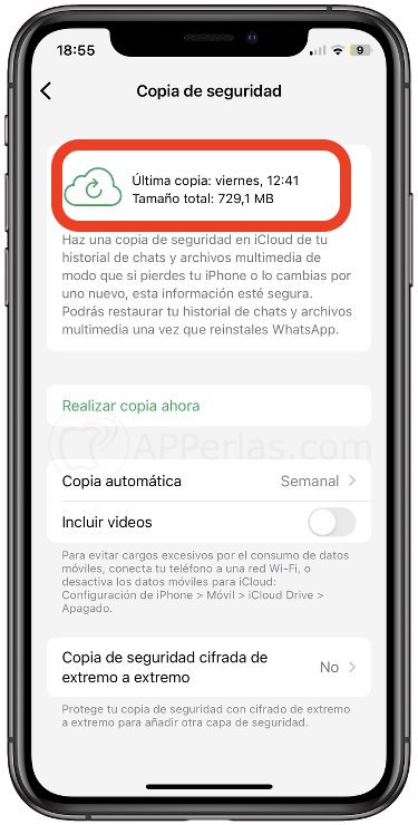 Copia seguridad Whatsapp Copia seguridad Whatsapp