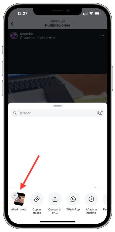nota a una publicación