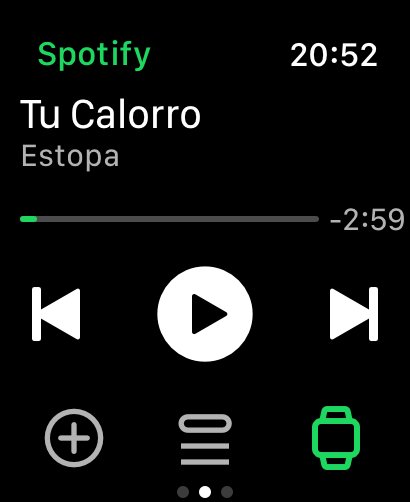 Escuchar música en Apple Watch Escuchar música en Apple Watch