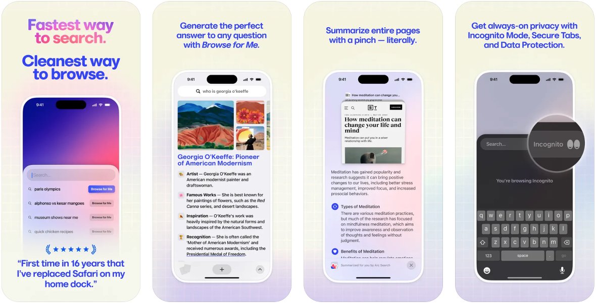 Interfaz de usuario de Arc. Interfaz de usuario de Arc.