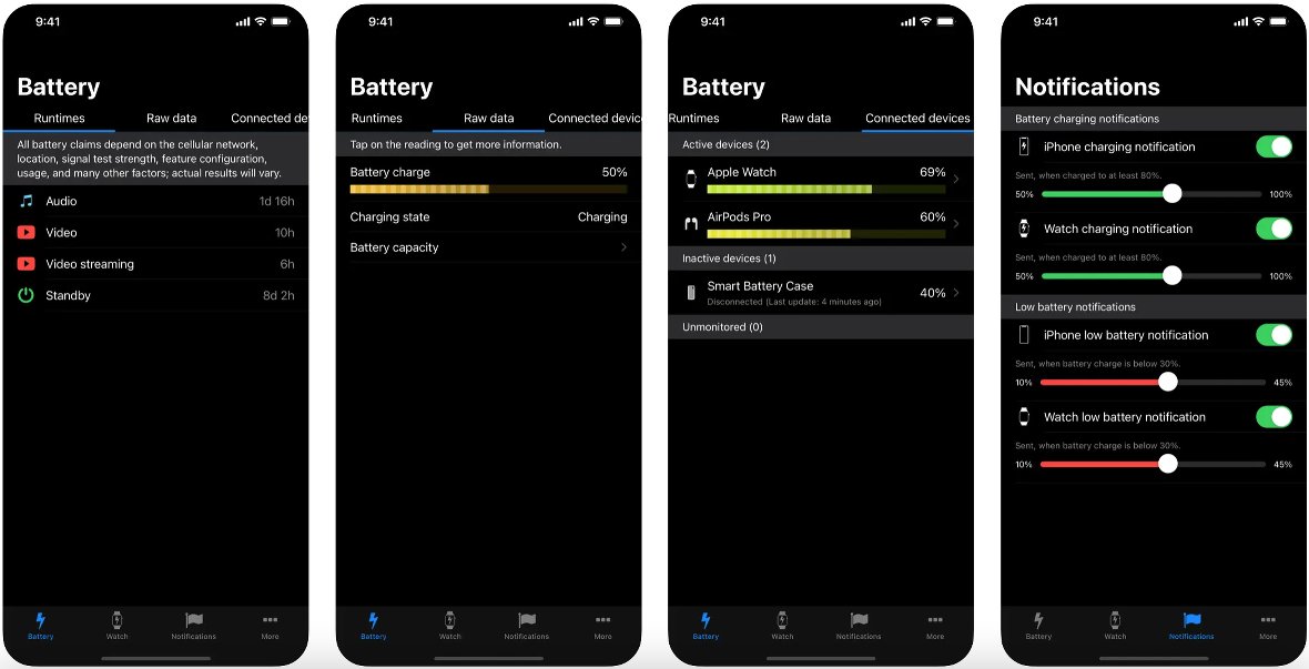 Capturas de la app Battery Life Capturas de la app Battery Life